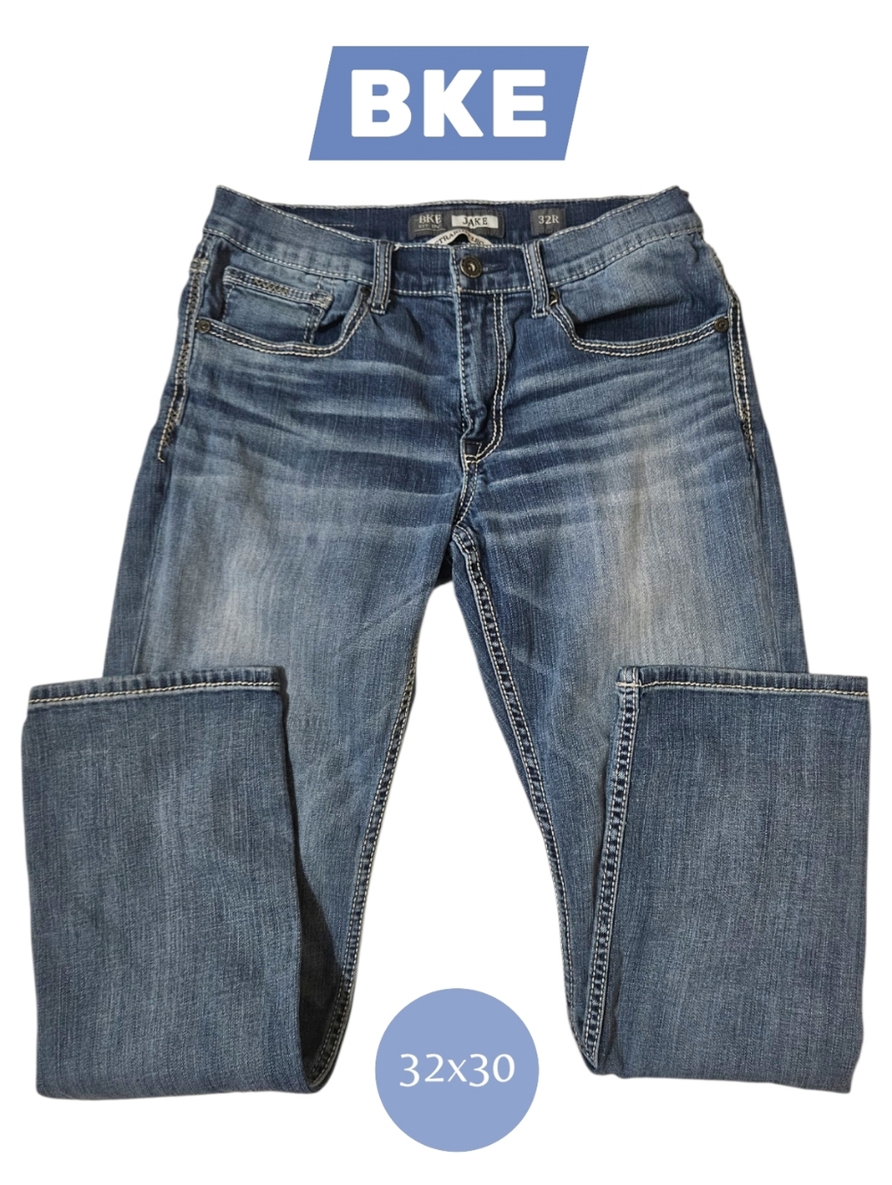 BKE Jake Straight Leg Jeans